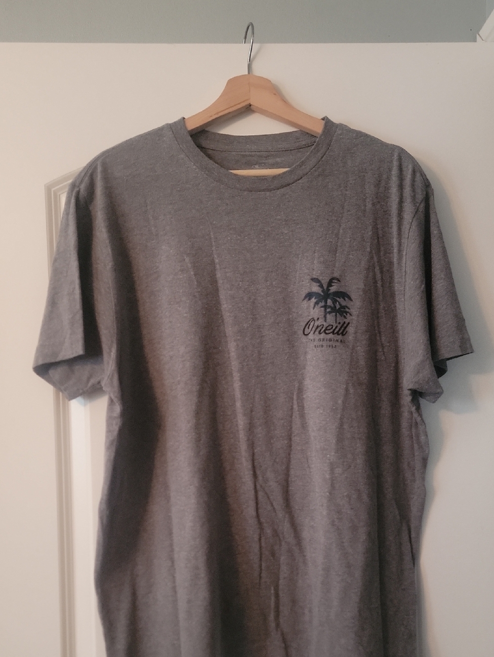 O'Neill Men's Short Sleeve Crew Neck T-Shirt - Gray